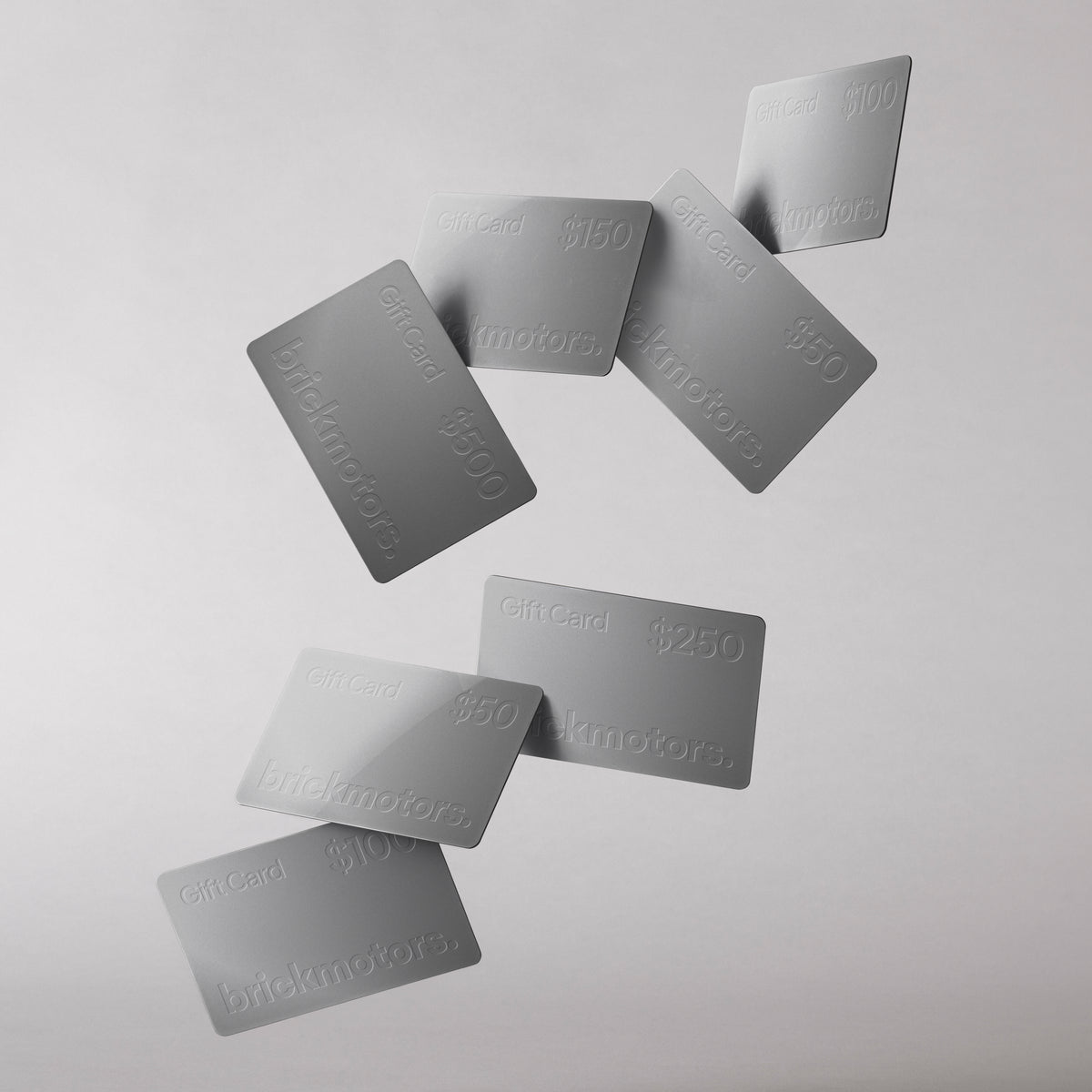 Brickmotors.® Gift Card